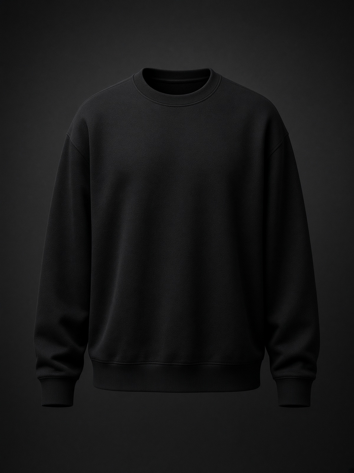 AFTER CREWNECK — BLACK