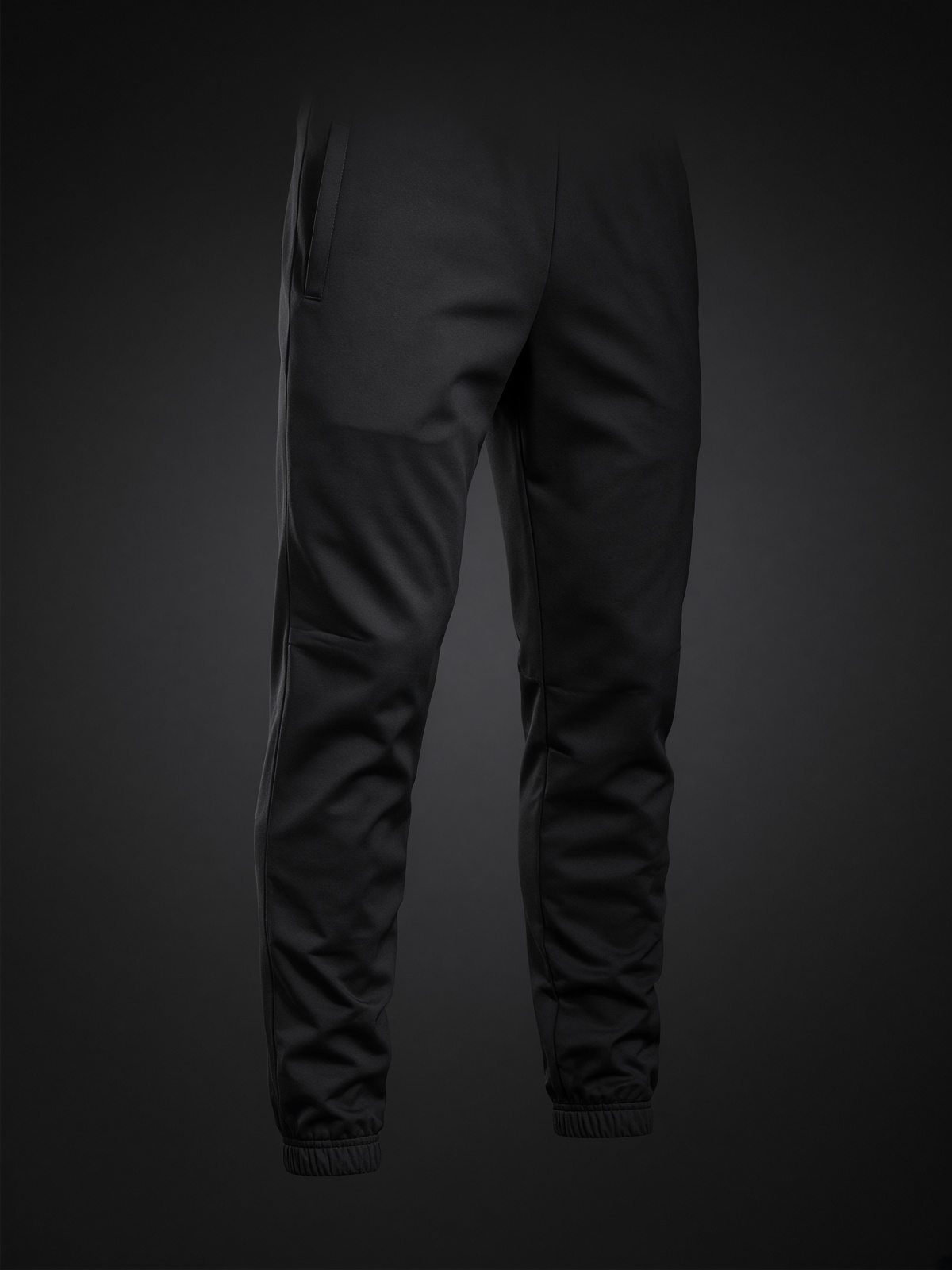 AFTER TRACK PANTS — BLACK