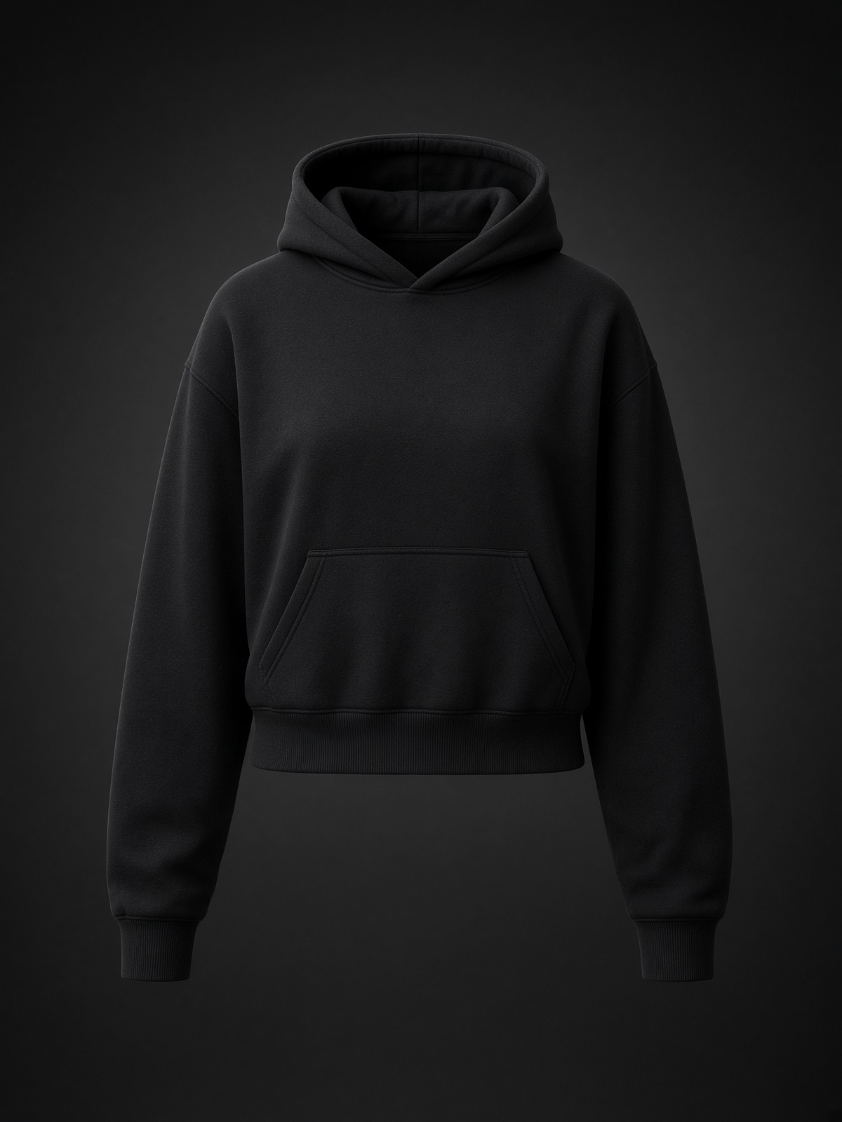 AFTER WOMEN'S CROPPED HOODIE